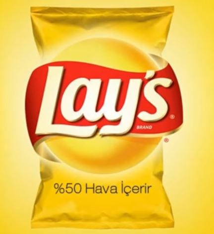 Dünyaca Ünlü Markaların Dürüstlük Sloganları-Lay's Cipsleri