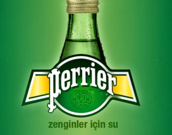Dünyaca Ünlü Markaların Dürüstlük Sloganları-Perrier su