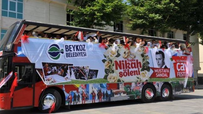 Beykoz'da Kültür-Sanat Nikah Töreni